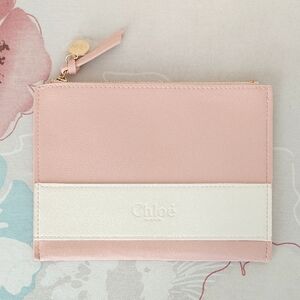 Chloe Parfum Vegan Leather Clutch